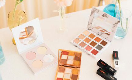 Makeup Products - Assorted Eye Shadow and Blusher Palette